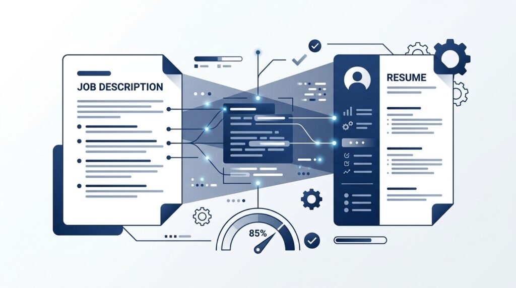 AI resume optimization matching resume skills with job requirements for ATS compatibility