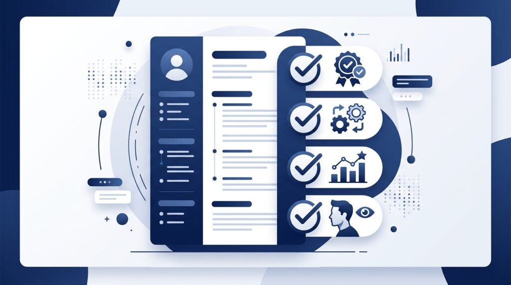 Best practices checklist for creating an effective AI-assisted resume